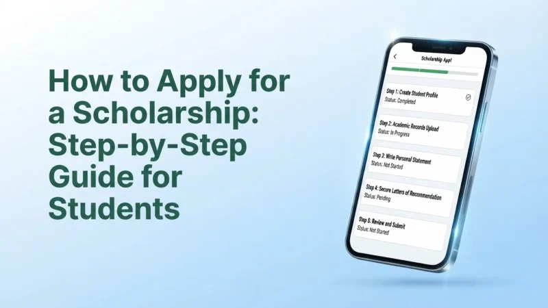 How to Apply for a Scholarship: Step-by-Step Guide for Students
