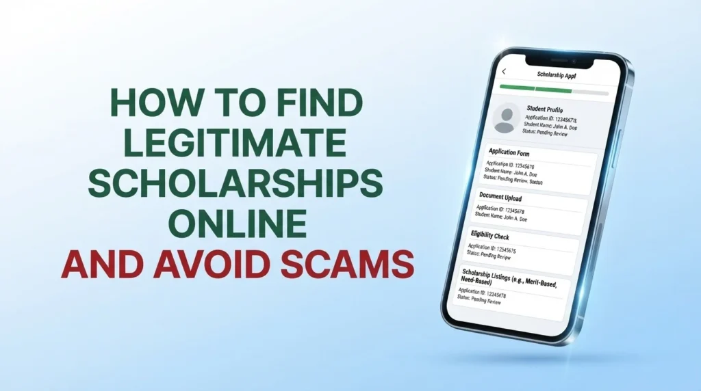 How to Find Legitimate Scholarships Online and Avoid Scams